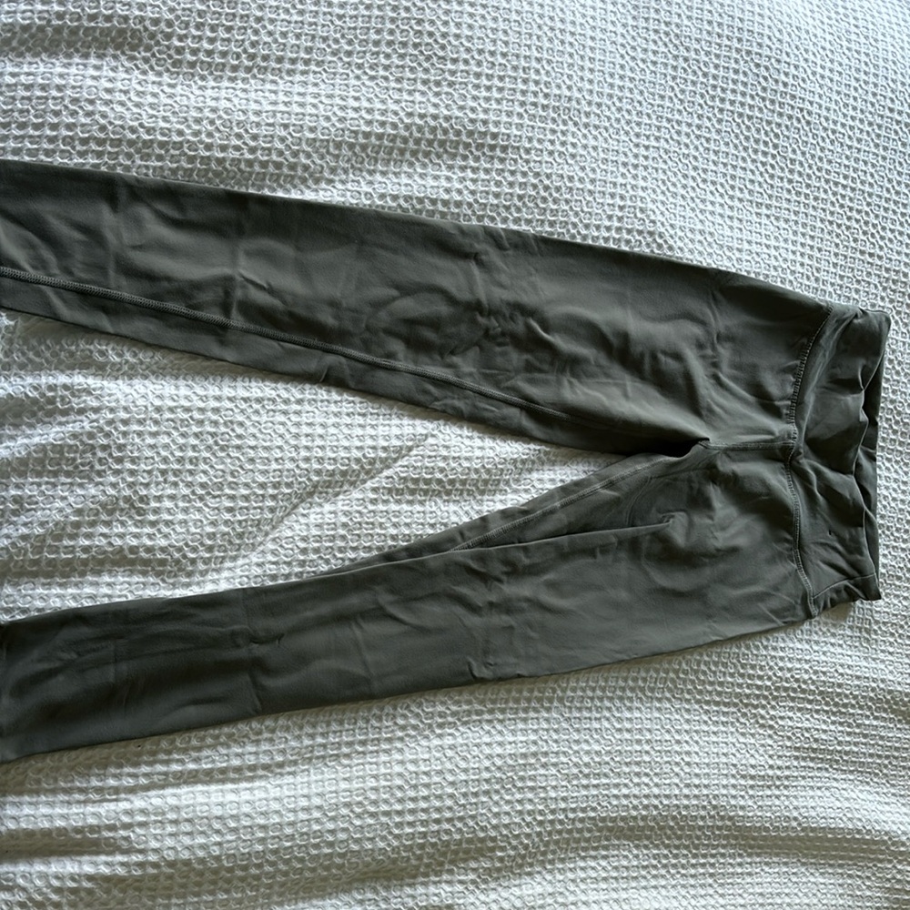 Sage green/gray leggings